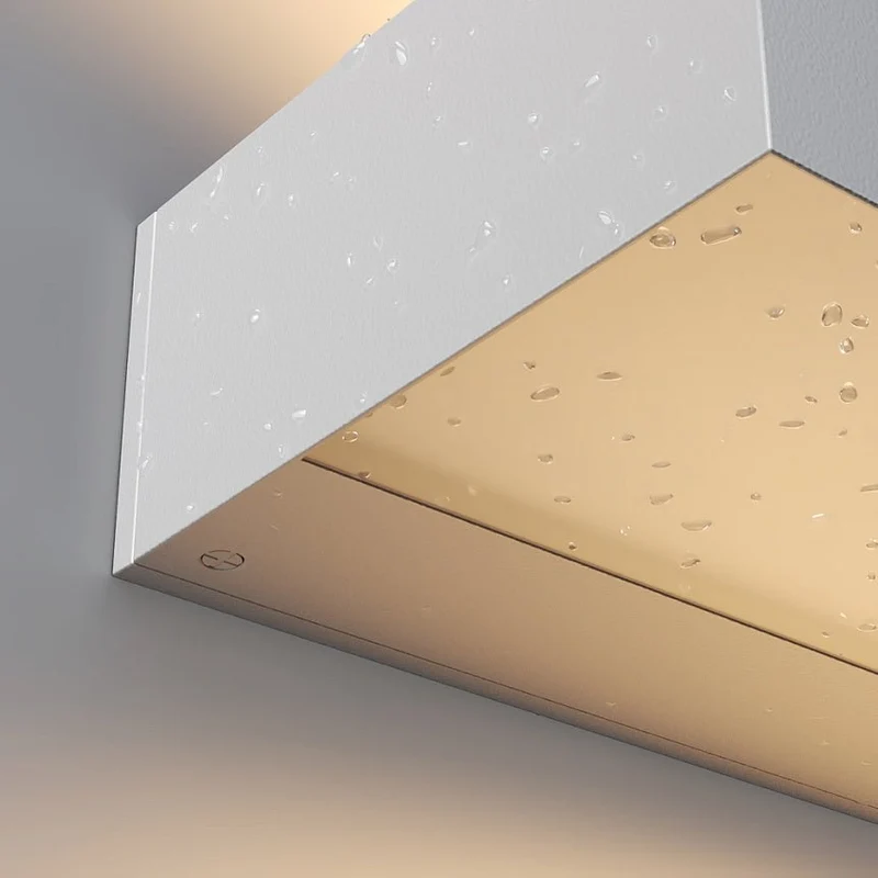 Wandleuchte – Weißes Aluminium, 20 W Leistung, Warmweiß, 30 cm Länge - Lot | Maytoni
