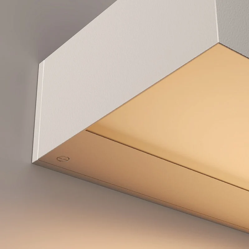 Wandleuchte – Weißes Aluminium, 10 W Leistung, Warmweiß, 30 cm Länge - Lot | Maytoni