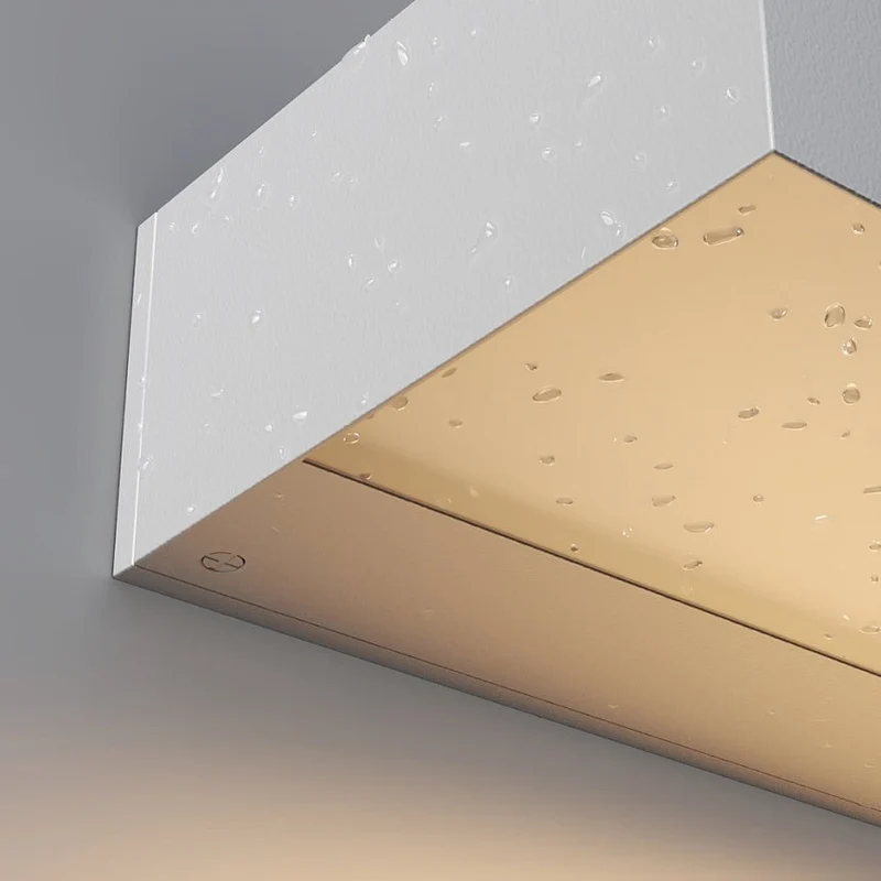 Wandleuchte – Weißes Aluminium, 10 W Leistung, Warmweiß, 30 cm Länge - Lot | Maytoni