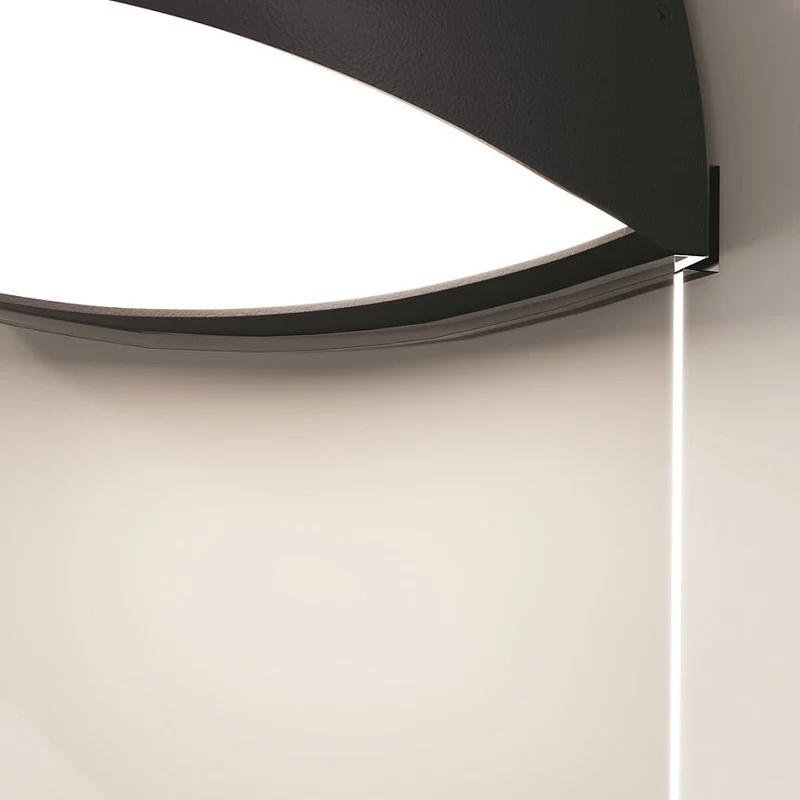 Wandleuchte – Graphitfarbe, Aluminium Kunststoff, Zeitlose Eleganz - Gloss | Maytoni