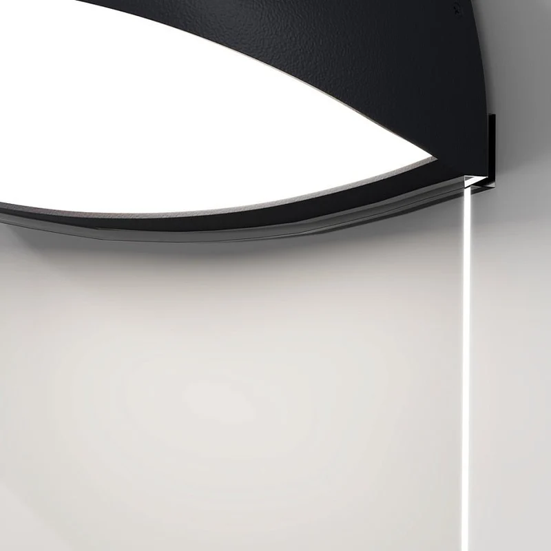 Wandleuchte – Graphitfarbe, Aluminium Kunststoff, Zeitlose Eleganz - Gloss | Maytoni
