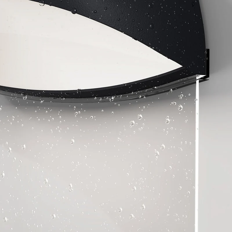 Wandleuchte – Graphitfarbe, Aluminium Kunststoff, Zeitlose Eleganz - Gloss | Maytoni
