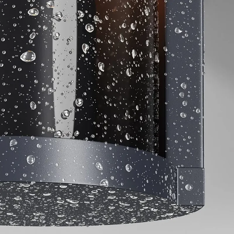 Wandleuchte – Dunkles Graphit, Aluminium Kunststoff, IP54 Schutz - Conf | Maytoni