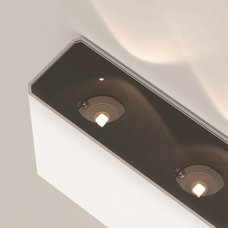 Fassadenbeleuchtung – Weißes Aluminium, 4 W LED, Warmweißes Licht, IP54 Schutz - Show | Maytoni