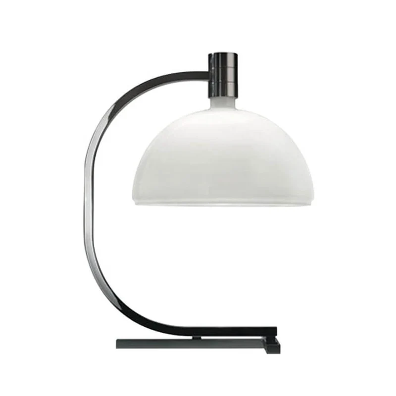 Nemo As1C Tischlampe Albini mit Glasschirm