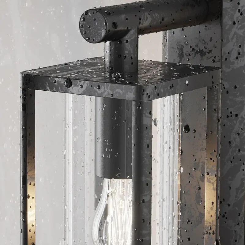 Wandleuchte – Graphit Finish, Alu Kunststoff, IP65 Schutz - Cell | Maytoni