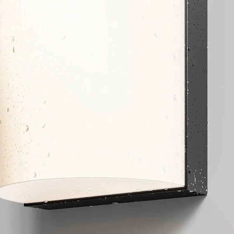 Wandleuchte – Graphit Optik, IP54 Schutz, 155° Licht - Badd | Maytoni