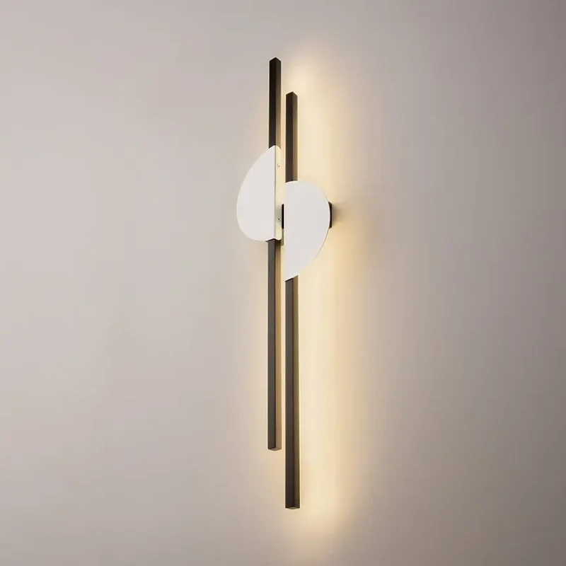 Wandleuchte – Schwarz Weiß, Aluminium Material, 23 W Leistung, Neutralweiß – Skyline | Maytoni