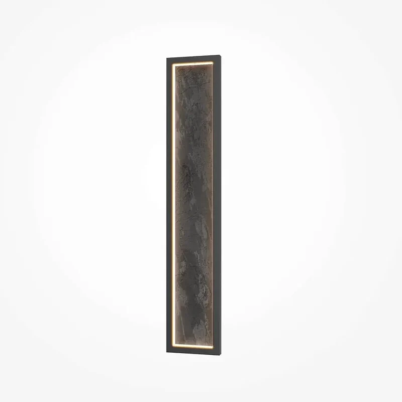 Wandleuchte – Schwarzes Metall, 70 W Leistung, Warmweiß, 80,7 cm Höhe - Orign | Maytoni