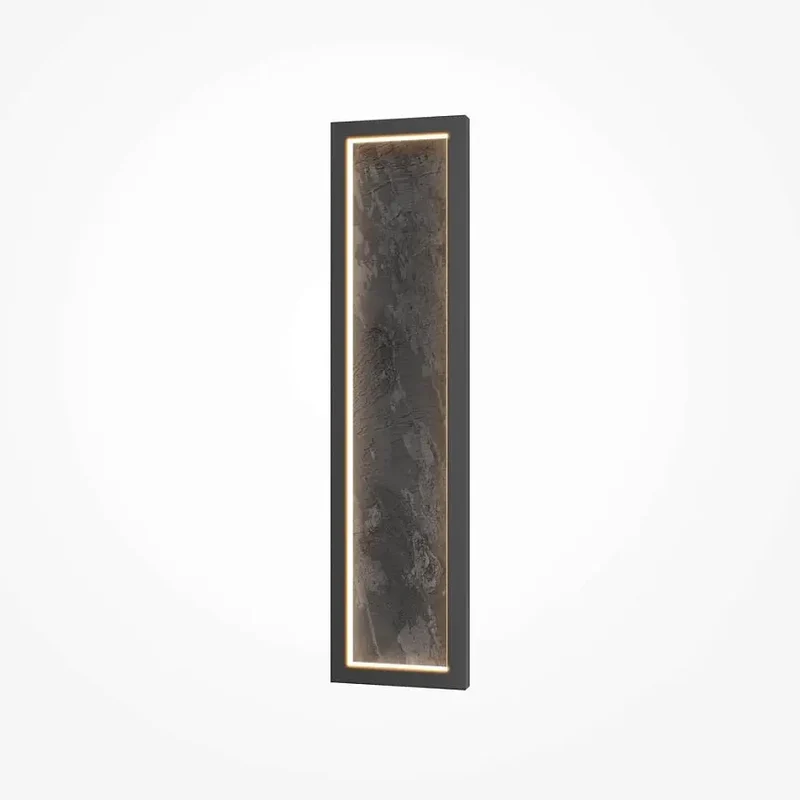 Wandleuchte – Schwarzes Metall, 55 W Leistung, Warmweiß, 60,7 cm Höhe - Orign | Maytoni