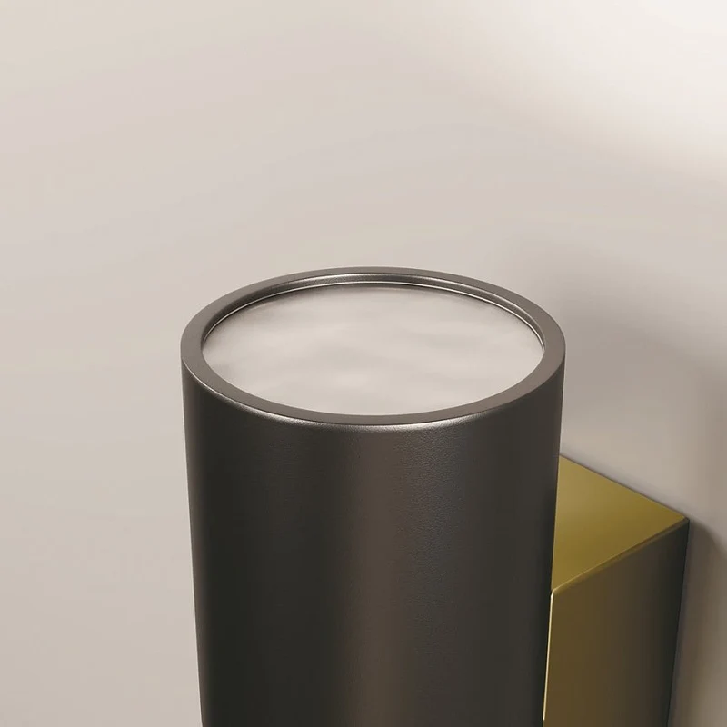 Wandleuchte – Schwarzes Aluminium, Wetterfeste Ausführung, IP54 Schutz, 18 cm Höhe - Bowery | Maytoni