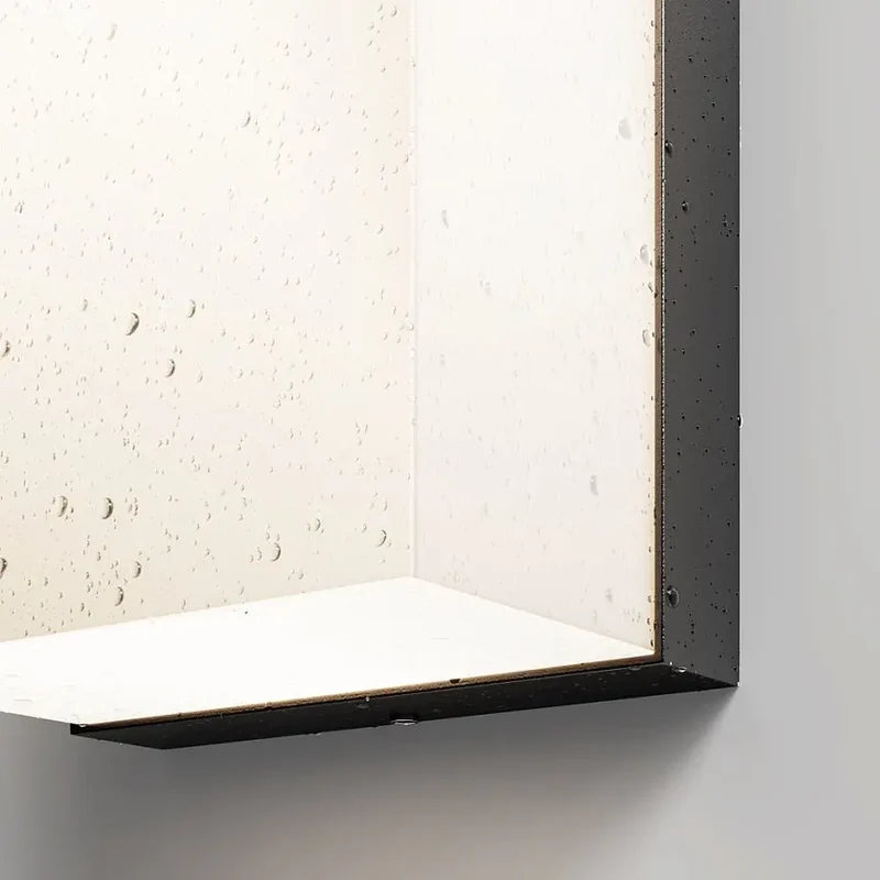 Wandleuchte – Graphit Optik, IP54 Schutz, 148° Licht - Badd | Maytoni