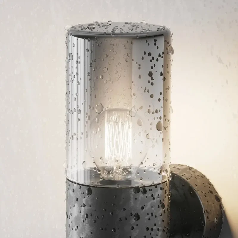 Wandleuchte – Graphitoberfläche, Doppeltes Licht, IP54 Schutz - Amas | Maytoni