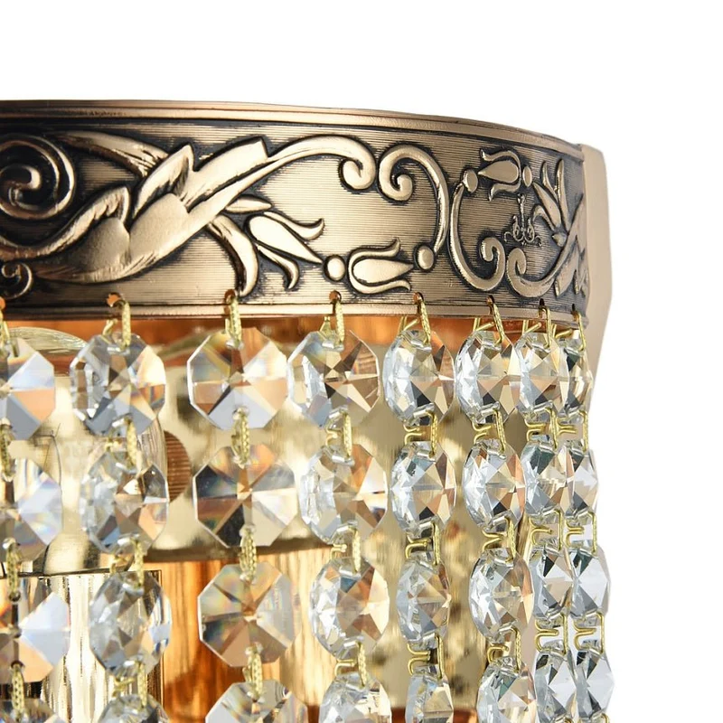 Wandleuchte – Goldfarbenes Metall, 1× E27 Fassung, 60 W Leistung, 16,5 cm Höhe - Palace | Maytoni