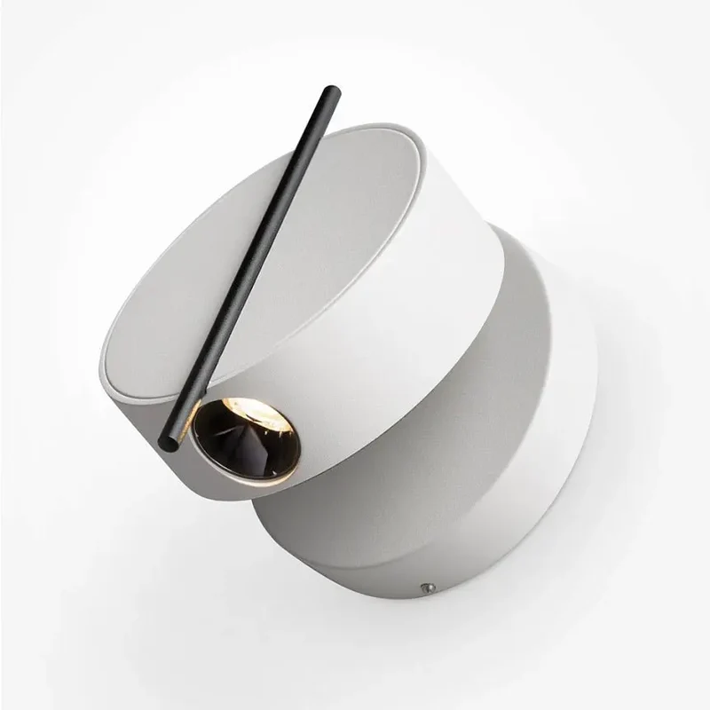 Wandleuchte – Weißes Aluminium, 1× G9, 3 W Leistung, Ø10 cm - Nuance | Maytoni