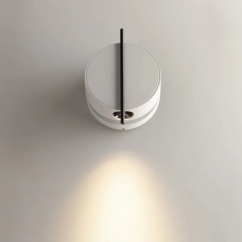 Wandleuchte – Weißes Aluminium, 1× G9, 3 W Leistung, Ø10 cm - Nuance | Maytoni