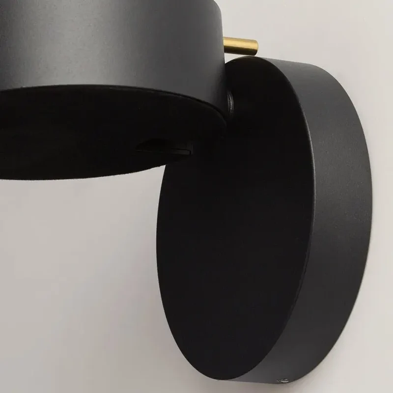Wandleuchte – Schwarz-Messing Aluminium, 1× G9, 3 W Leistung, Ø10 cm Höhe - Nuance | Maytoni