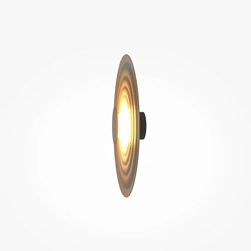 Wandleuchte – Graues Aluminium, Warmweißes Licht, 6 W Leistung, Ø40 cm - Nami | Maytoni
