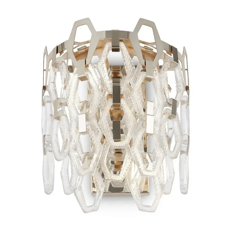 Wandleuchte – Goldene Oberfläche, Metall und Kristall, Luxuriöse Eleganz - Tissage | Maytoni
