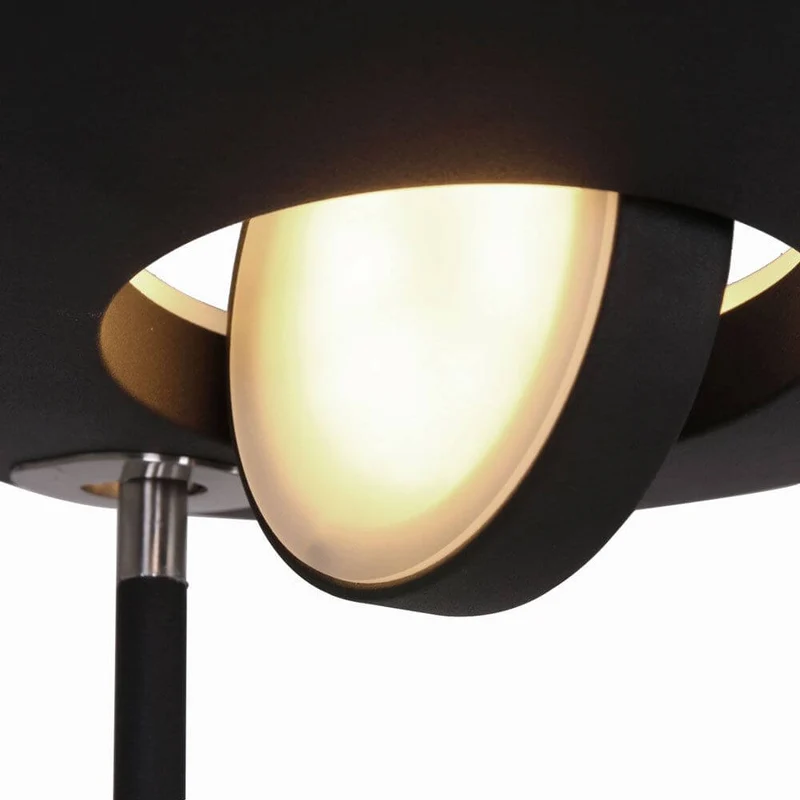 LED-Deckenfluter Zenith mit Lesearm & Tastdimmer CCT