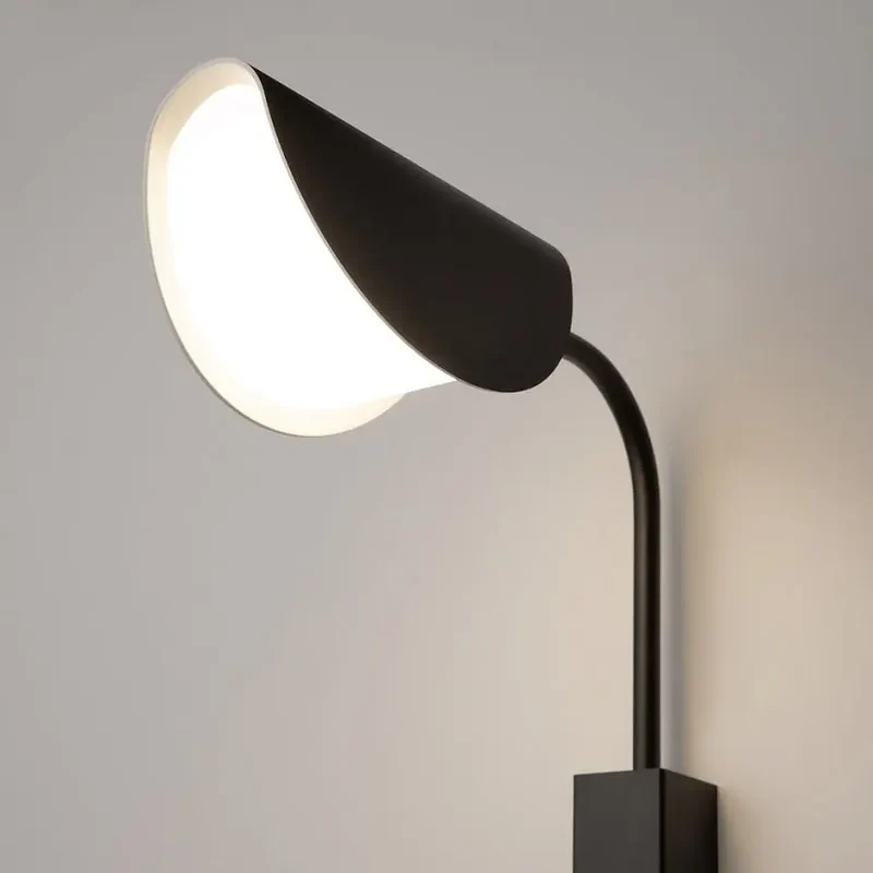 Wandleuchte – Schwarzes Metall, 1× G9 Fassung, 7 W Leistung, 36,5 cm Höhe - Mollis | Maytoni