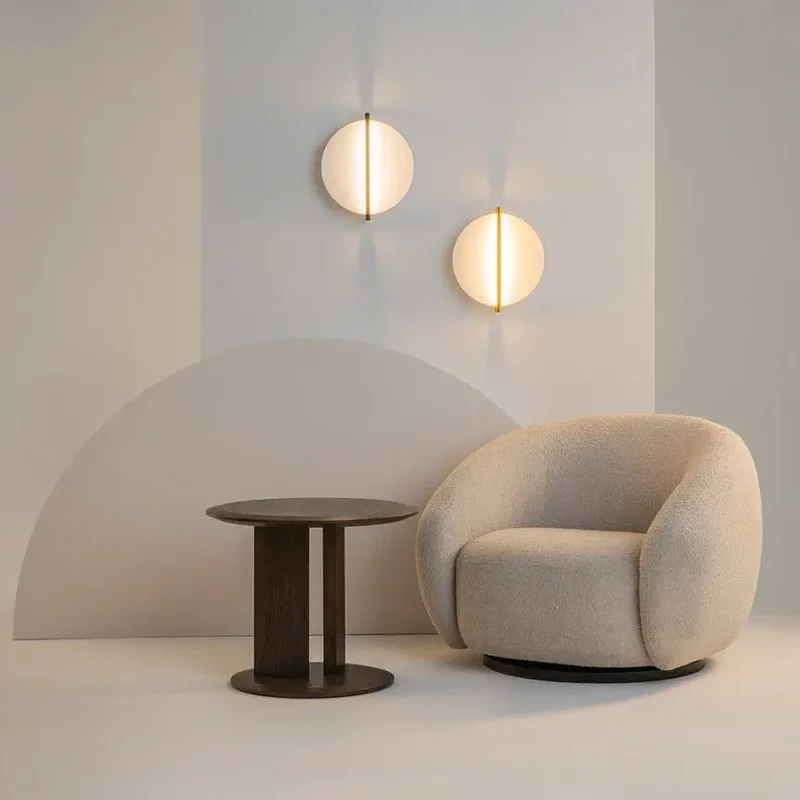 Wandleuchte – Goldfarbenes Aluminium, 14 W Leistung, Warmweiß, 30 cm Höhe - Mira | Maytoni