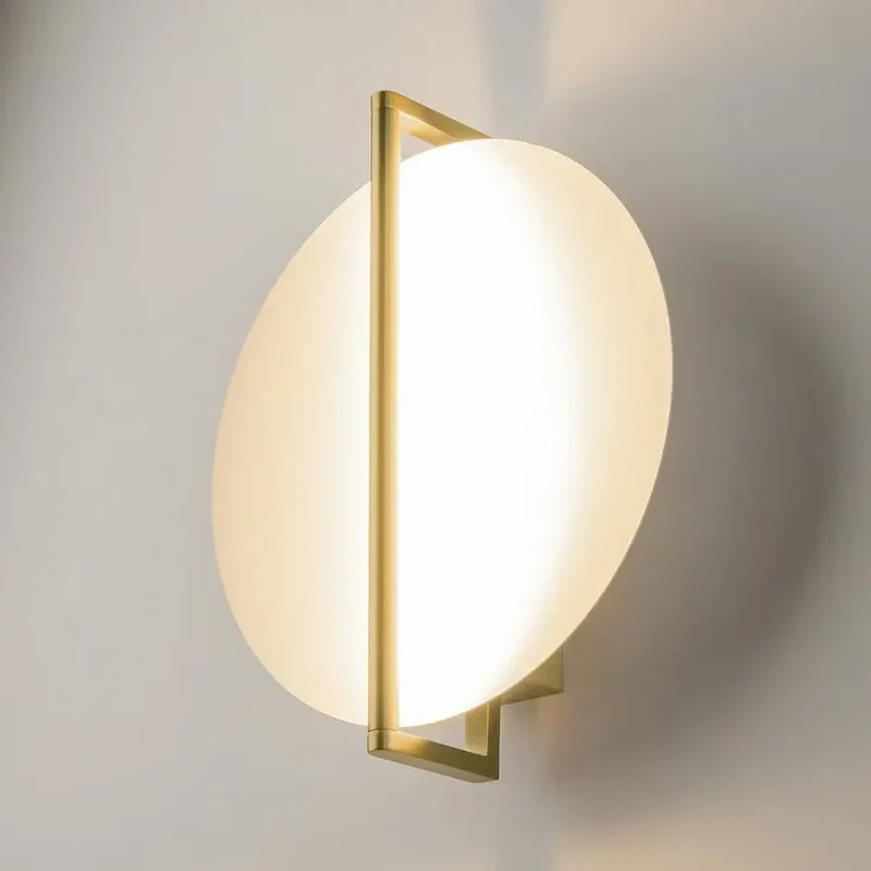 Wandleuchte – Goldfarbenes Aluminium, 14 W Leistung, Warmweiß, 30 cm Höhe - Mira | Maytoni