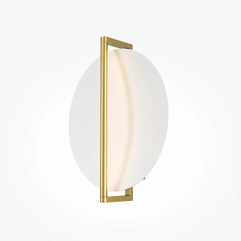 Wandleuchte – Goldfarbenes Aluminium, 14 W Leistung, Warmweiß, 30 cm Höhe - Mira | Maytoni