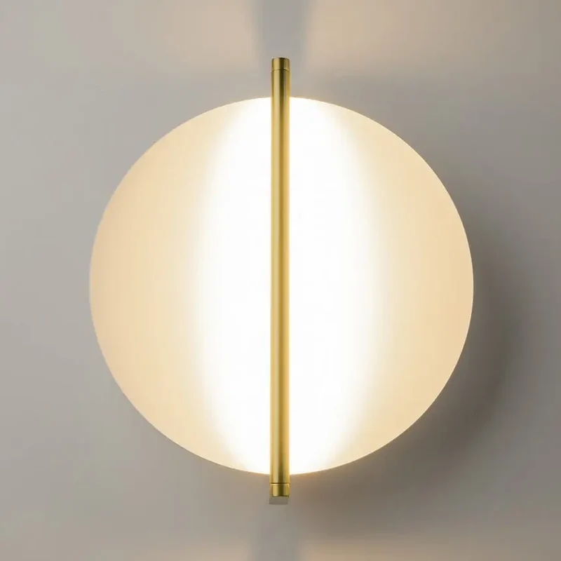 Wandleuchte – Goldfarbenes Aluminium, 14 W Leistung, Warmweiß, 30 cm Höhe - Mira | Maytoni