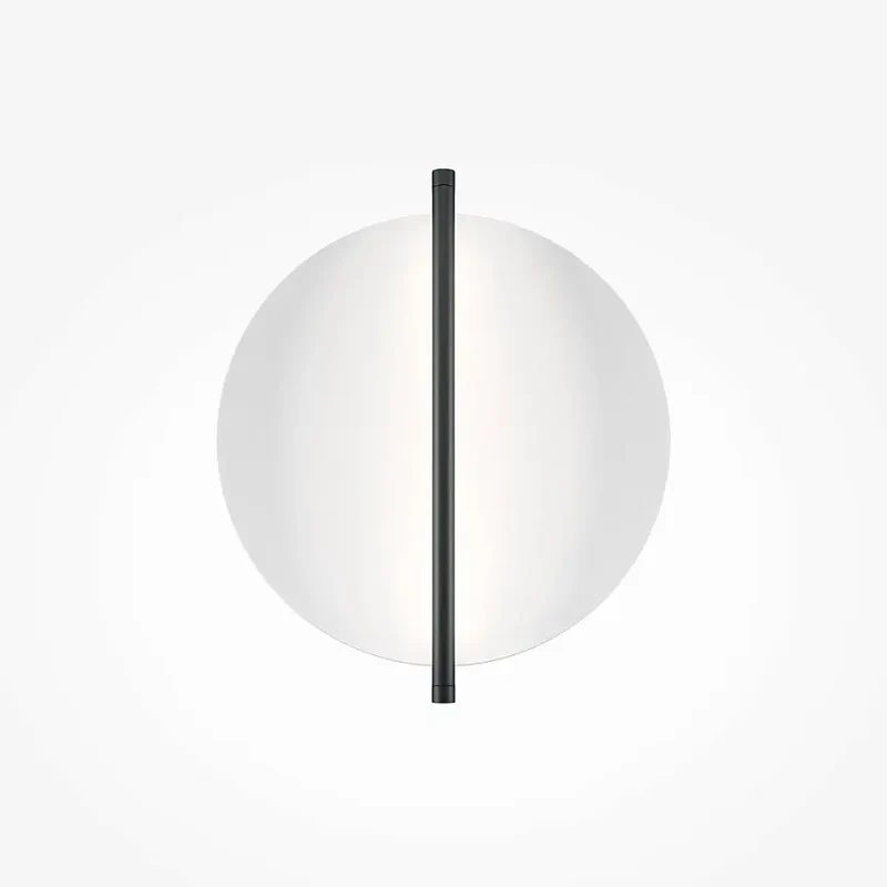 Wandleuchte – Schwarzes Aluminium, 14 W Leistung, Warmweiß, 30 cm Höhe - Mira | Maytoni
