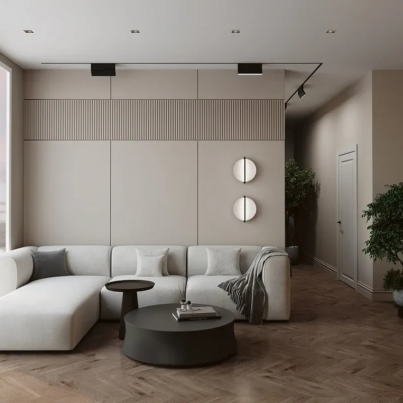 Wandleuchte – Schwarzes Aluminium, 14 W Leistung, Warmweiß, 30 cm Höhe - Mira | Maytoni