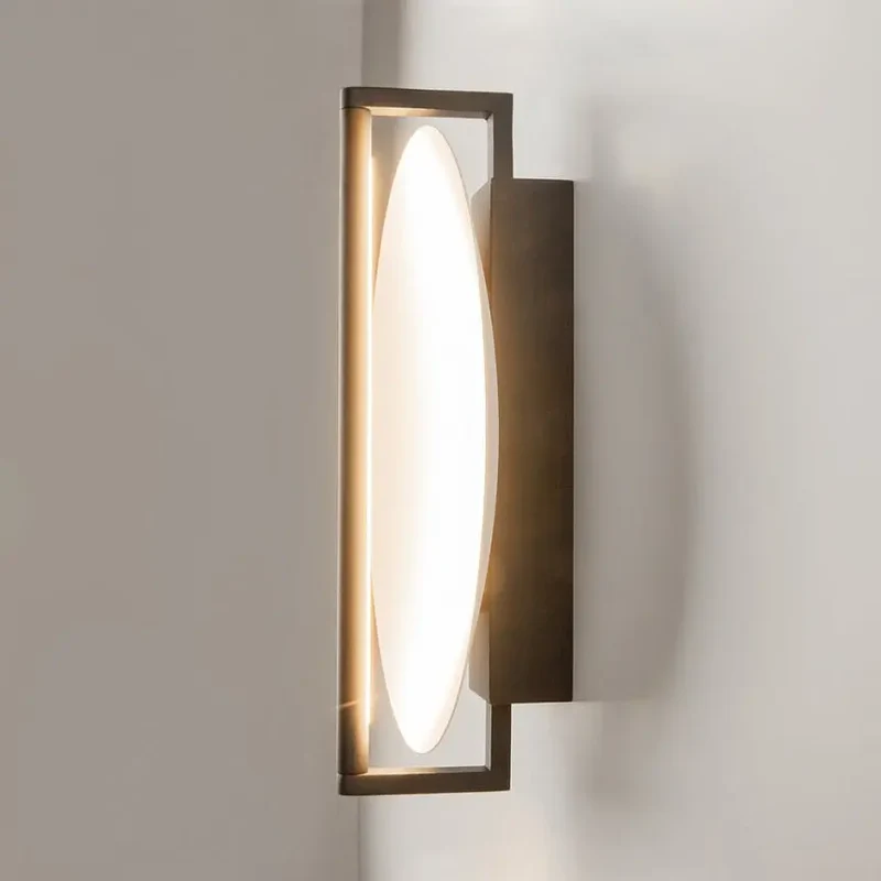 Wandleuchte – Schwarzes Aluminium, 14 W Leistung, Warmweiß, 30 cm Höhe - Mira | Maytoni