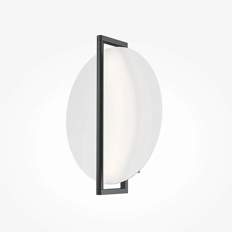 Wandleuchte – Schwarzes Aluminium, 14 W Leistung, Warmweiß, 30 cm Höhe - Mira | Maytoni