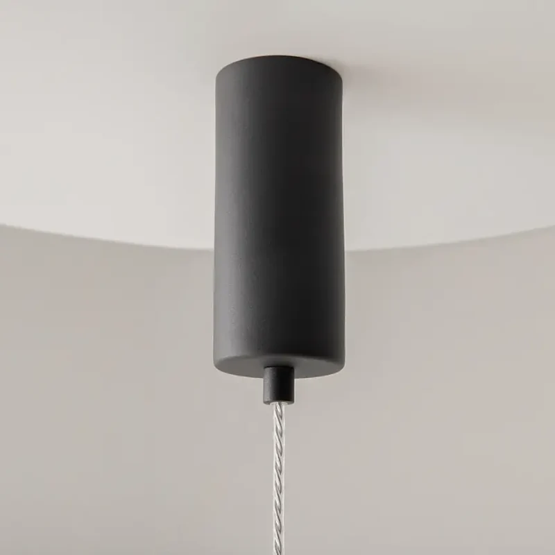 Pendelleuchte – Schwarzes Metall, 8 W Leistung, Warmweiß, 384 cm Höhe - Ordo | Maytoni