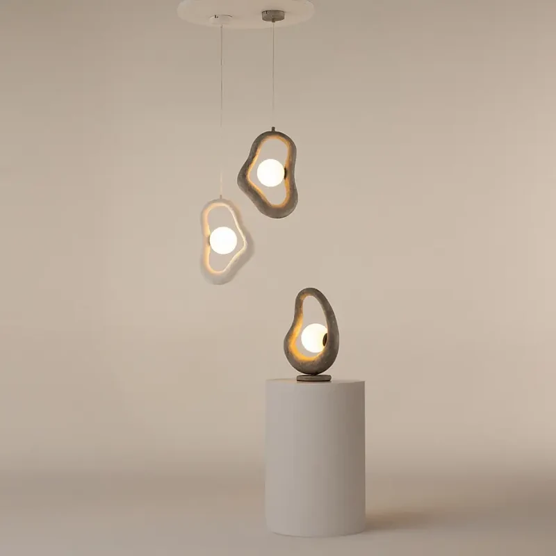 Pendelleuchte – Graues Metall, Glasschirm, 1× G9 Fassung, 340,5 cm Höhe - Opus | Maytoni