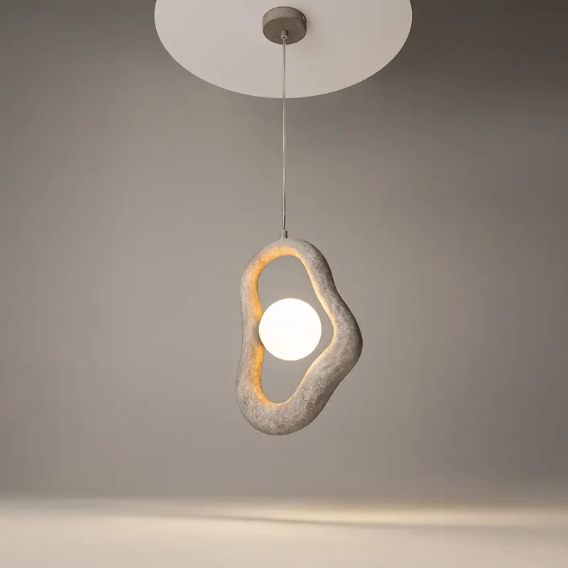 Pendelleuchte – Graues Metall, Glasschirm, 1× G9 Fassung, 340,5 cm Höhe - Opus | Maytoni