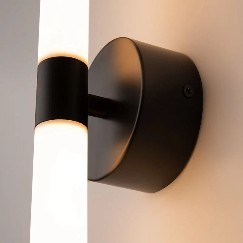 Wandleuchte – Schwarzes Finish, Aluminium Gestell, 360° Licht, 16 W Leistung - Axis | Maytoni