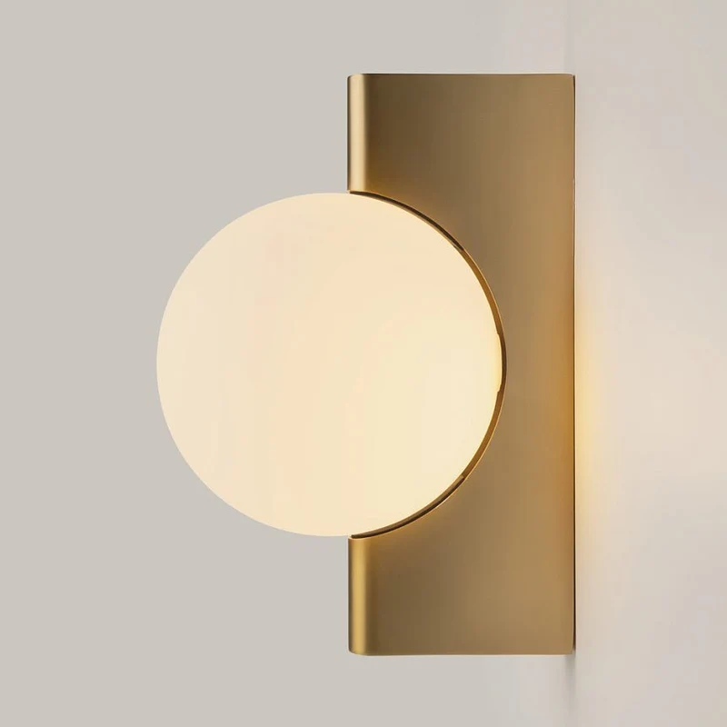 Wandleuchte – Messing Finish, Metall Gestell, Glaskugel Design - Avant-garde | Maytoni