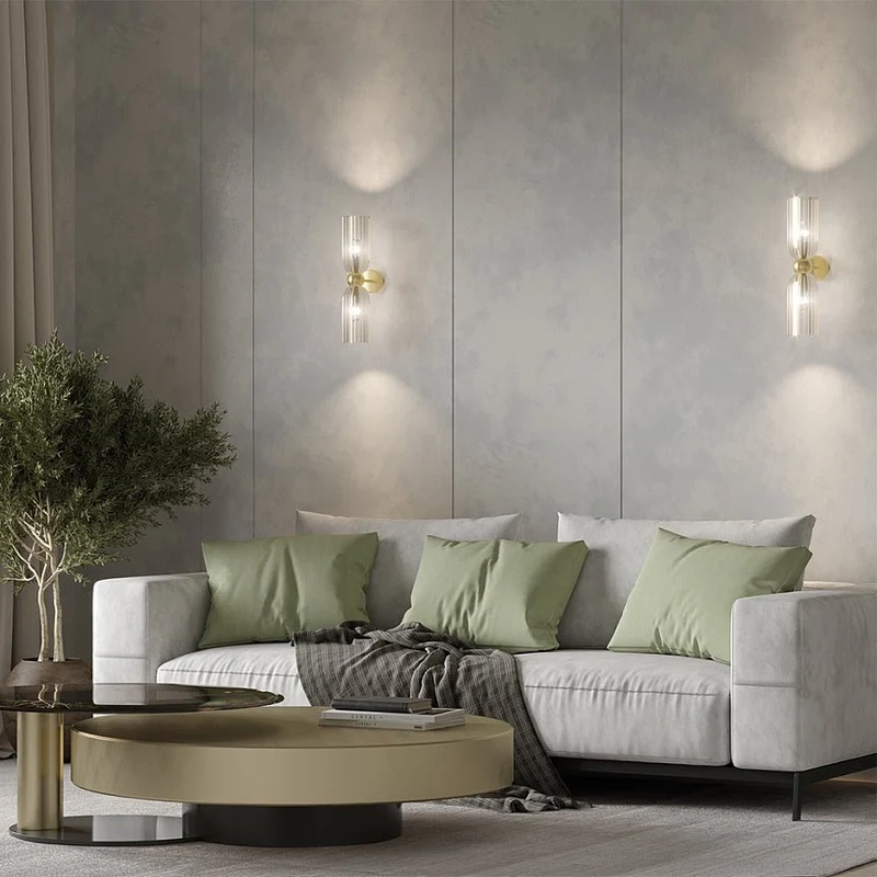 Wandleuchte – Goldener Rahmen, Kognak Glas, 40 Watt - Antic | Maytoni
