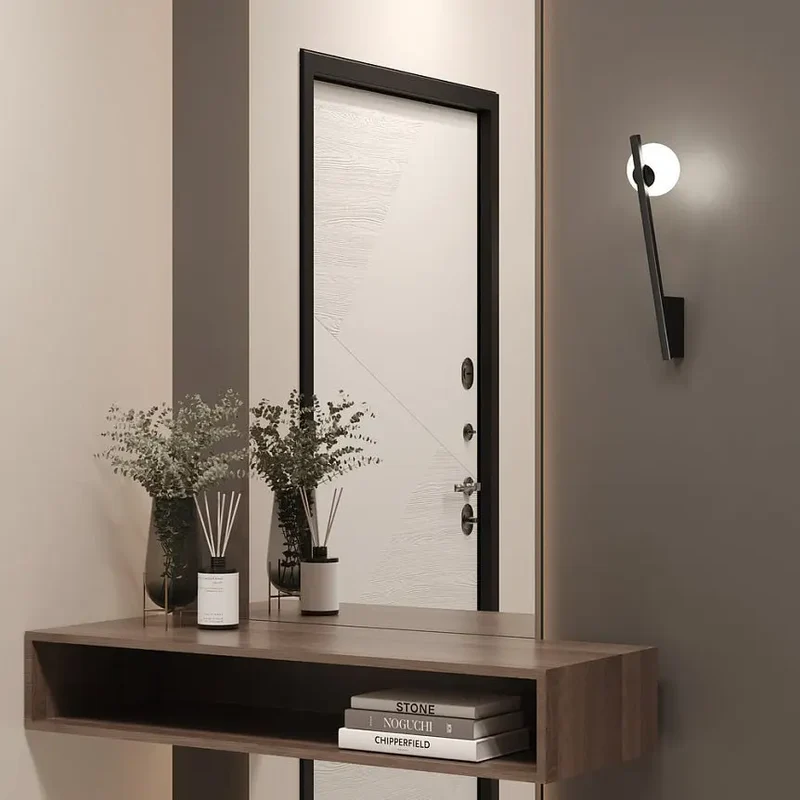 Wandleuchte – Schwarzes Metall, G9 Fassung, IP20 Schutz, 35 cm Höhe - Kazimir | Maytoni