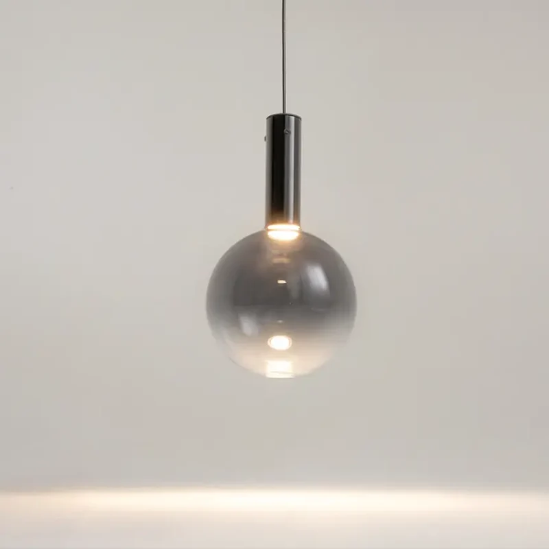 Pendelleuchte – Schwarzes Metall, Warmweißes Licht, 6 W Leistung, Ø25 cm - Nebula | Maytoni