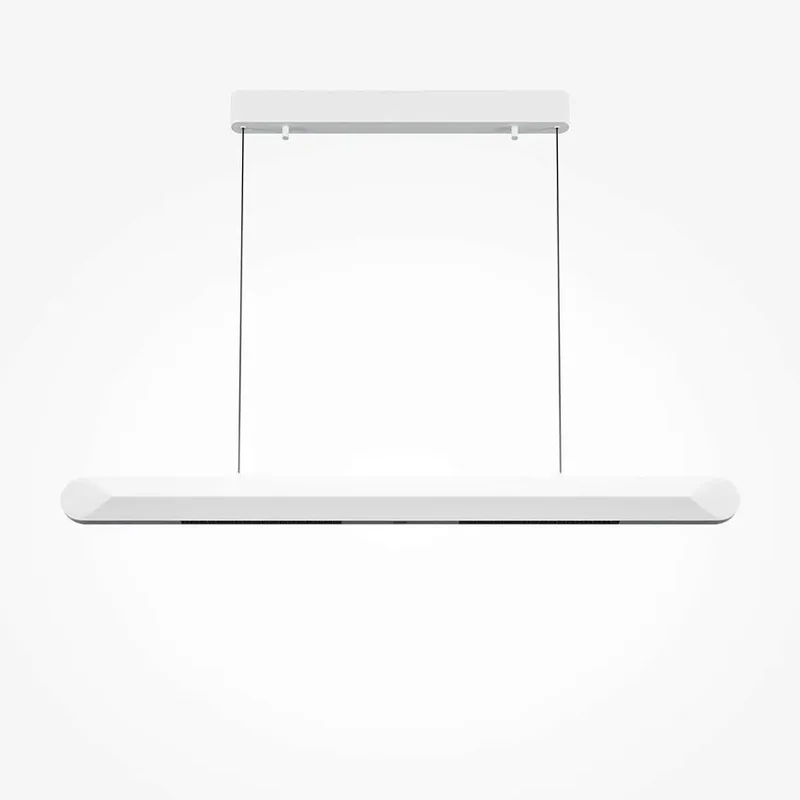 Pendelleuchte – Weiß Aluminium, Aluminium Gehäuse, Modernes Design - Motion | Maytoni