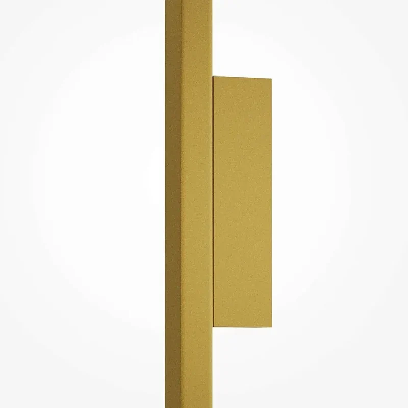 Wandleuchte – Messingfarbenes Aluminium, 15 W Leistung, 86,0 cm Höhe - Halo | Maytoni