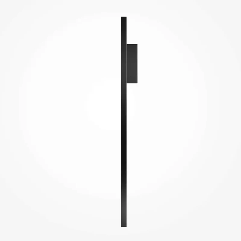 Wandleuchte – Schwarzes Aluminium, 15 W Leistung, 86,0 cm Höhe - Halo | Maytoni