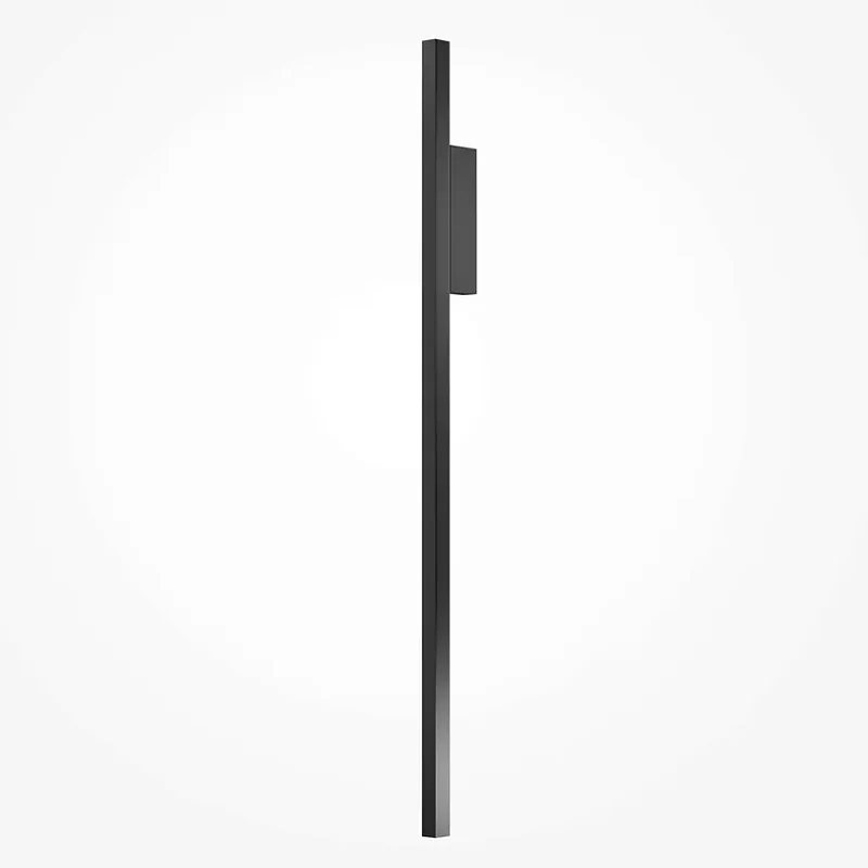 Wandleuchte – Schwarzes Aluminium, 15 W Leistung, 86,0 cm Höhe - Halo | Maytoni