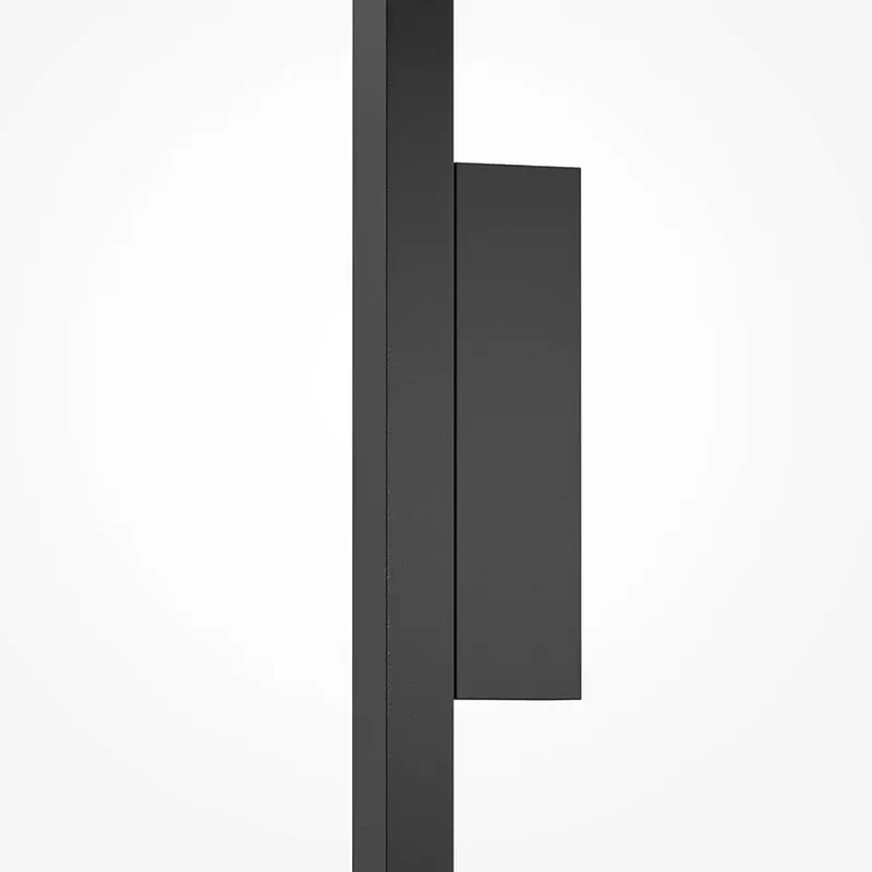 Wandleuchte – Schwarzes Aluminium, 15 W Leistung, 86,0 cm Höhe - Halo | Maytoni