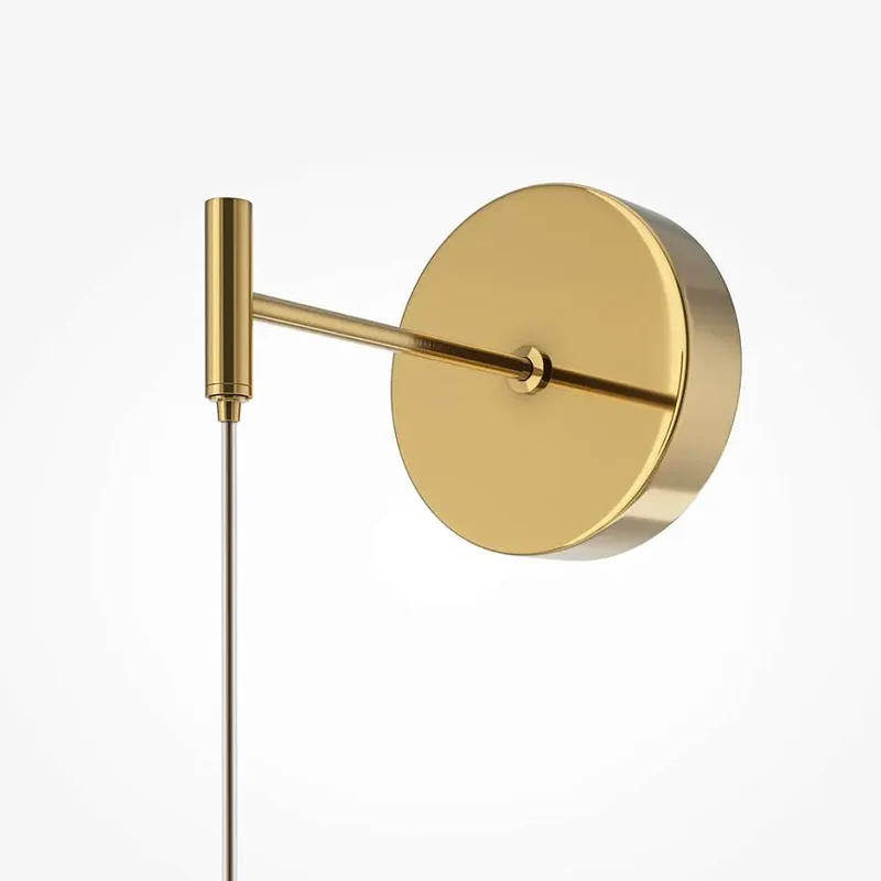 Wandleuchte – Goldenes Metall, 17 W Leistung, Warmweiß Licht - Golden Cage | Maytoni
