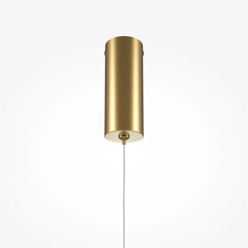 Pendelleuchte – Messingfarbenes Aluminium, 15 W Leistung, IP20 Schutzart, 415,0 cm Höhe - Halo | Maytoni