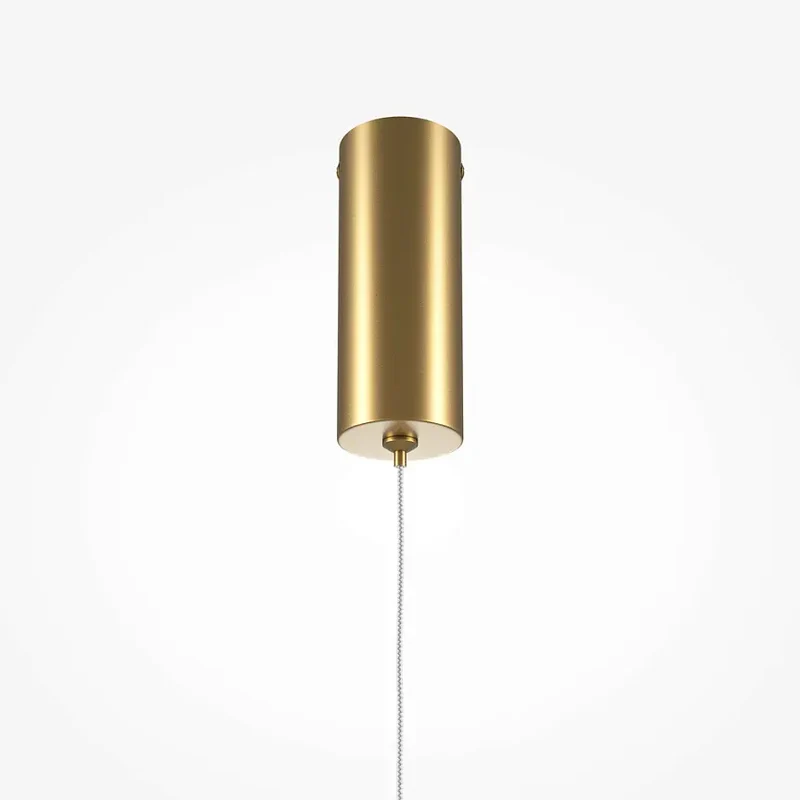 Pendelleuchte – Messingfarbenes Aluminium, 11 W Leistung, IP20 Schutzart, 375,0 cm Höhe - Halo | Maytoni
