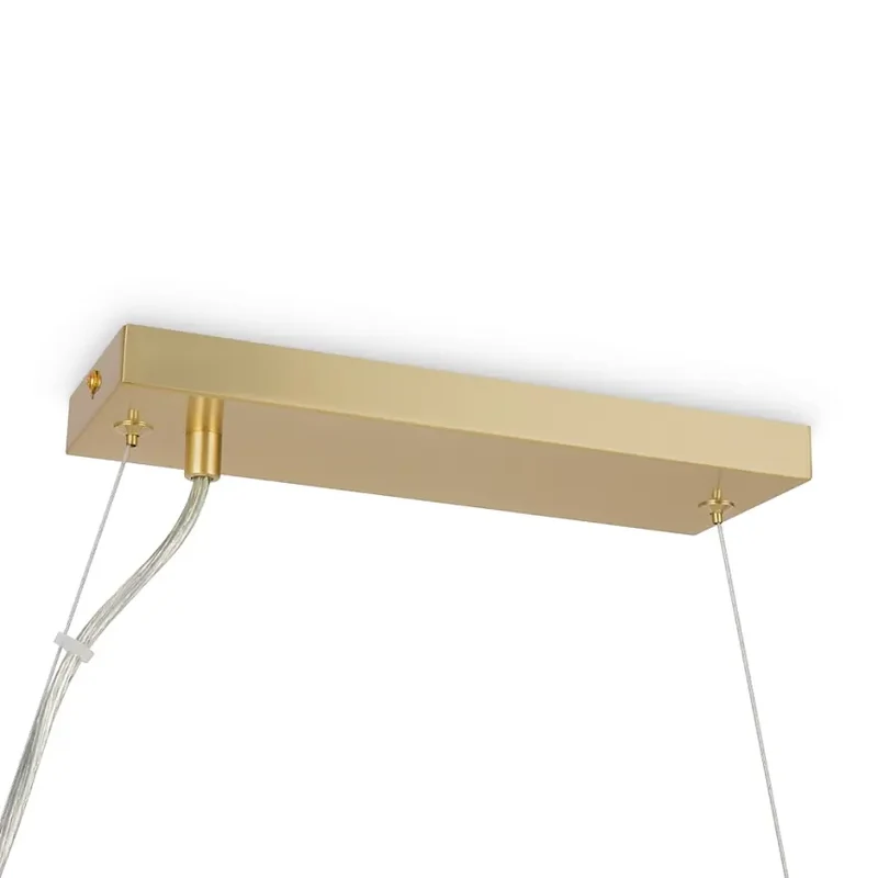 Pendelleuchte – Messing Metall, 25-flammiges Design, Glasschirme - Dallas | Maytoni